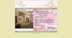 Desktop Screenshot of breastcenterathope.com